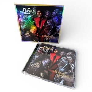 Michael Jackson Thriller 25th Anniversary CD + DVD Deluxe Edition with Slipcover